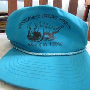 Rhinelander logging museum baseball cap